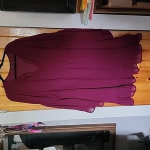 Torrid sleeved midi dress